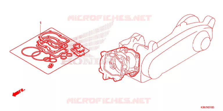 KIT A JUNTAS Honda SCOOTER 125 PCX 2015  WW125EX2F