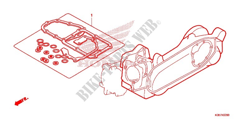 KIT B JUNTAS para Honda PCX 125 2016