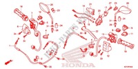 MANETE/INTERRUPTOR/CABO(1) para Honda PCX 150 2012