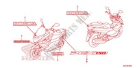MARCA/EMBLEMA para Honda PCX 150 2012