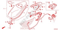 ASSENTO SIMPLES(2) para Honda PCX 150 2013