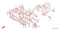 TAMPA CARTER ESQUERDA (XR125L3,4,5,6,A/EKB) para Honda XR 125 L Electric start + Kick start 2011