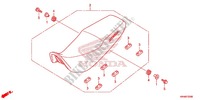 ASSENTO SIMPLES(2) para Honda XR 125 L Electric start + Kick start 2012