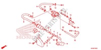 VALVULA SUCCAO AR para Honda XR 125 L Electric start + Kick start 2012