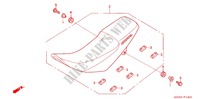 ASSENTO SIMPLES(2) para Honda XR 125 L Kick start only -1LA- 2011