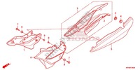 FILTRO AR/TAMPA LATERAL para Honda XR 125 L Kick start only 2012