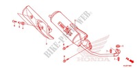 SILENCIADOR ESCAPE(2) para Honda ELITE 125 2014