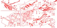 LUZ TRASEIRA(2) para Honda CBR 1000 SP ABS REPSOL 2015