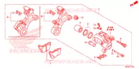 PINCA TRAVAO TRASEIRO para Honda CBR 1000 SP ABS REPSOL 2015