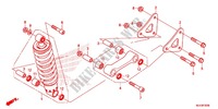 AMORTECEDOR TRASEIRO(2) para Honda CBR 500 R RED 2015