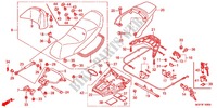 ASSENTO SIMPLES(2) para Honda SILVER WING 600 ABS 2009