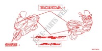 EMBLEMA/FAIXA (FJS600A9 2KO/FJS600AB/DB) para Honda SILVER WING 600 ABS 2009