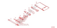 FERRAMENTAS/CAIXA DE BATERIA para Honda FORZA 125 ABS 2015