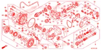 CARRETO FINAL FRENTE para Honda FOURTRAX 420 RANCHER 4X4 DCT IRS 2015