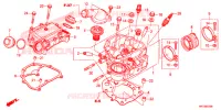 CILINDRO/CABECA MOTOR para Honda FOURTRAX 420 RANCHER 4X4 DCT IRS 2015