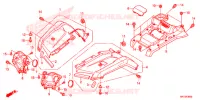 GUARDA LAMAS FRENTE para Honda FOURTRAX 420 RANCHER 4X4 DCT IRS 2015