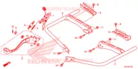 POUSA PES/PEDAL para Honda FOURTRAX 420 RANCHER 4X4 DCT IRS 2015