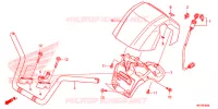 PUNHO GUIADOR para Honda FOURTRAX 420 RANCHER 4X4 DCT IRS 2015