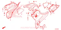 TAMPA LATERAL/TAMPA DO TANQUE para Honda FOURTRAX 420 RANCHER 4X4 DCT IRS 2015