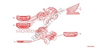 MARCA para Honda FOURTRAX 420 RANCHER 4X4 DCT IRS EPS 2015