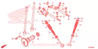 ARVORE CAMES/VALVULA para Honda FOURTRAX 500 FOREMAN 4X4 Electric Shift 2015