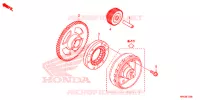 CARRETO ARRANQUE para Honda FOURTRAX 500 FOREMAN 4X4 Electric Shift 2015
