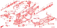 CORPO QUADRO para Honda FOURTRAX 500 FOREMAN 4X4 Electric Shift 2015