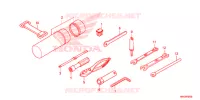 FERRAMENTAS/CAIXA DE BATERIA para Honda FOURTRAX 500 FOREMAN 4X4 Electric Shift 2015