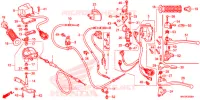 INTERRUPTOR/CABO/MANETE(2) para Honda FOURTRAX 500 FOREMAN 4X4 Electric Shift 2015