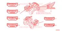 MARCA para Honda FOURTRAX 500 FOREMAN 4X4 Electric Shift 2015