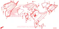 TAMPA LATERAL/TAMPA DO TANQUE para Honda FOURTRAX 500 FOREMAN 4X4 Electric Shift 2015