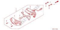 LUZ TRASEIRA(2) para Honda XR 250 TORNADO 3LA 2014