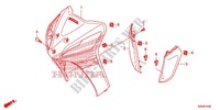 TAMPA FRENTE/FILTRO AR para Honda WAVE 110 front brake disk 2012