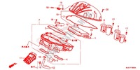 TAMPA FRENTE/FILTRO AR para Honda CB 650 F ABS TRICOLOR 2014