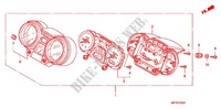 INSTRUMENTOS COMBINADOS (CB1300SA) para Honda CB 1300 ABS, TETE DE FOURCHE 2010
