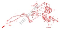 TRAVAO FR.BOMBA PRINCIPAL/MODULADOR ABS para Honda CB 1300 SUPER FOUR BLANC 2008
