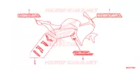 EMBLEMA/FAIXA (1) para Honda VFR 1200 F DCT 2015