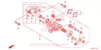 CALIBRE DO FREIO DE ESTACIONAMENTO para Honda VFR 1200 F DCT 2015