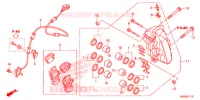 CALIBRE DO FREIO DIANTEIRO DIR.  para Honda VFR 1200 F DCT 2015