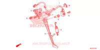 DESCANCO CENTRAL/PEDAL TRAVAOES para Honda VFR 1200 F DCT 2015