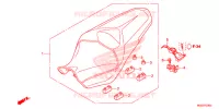 ASSENTO SIMPLES(2) para Honda VFR 1200 F 2015