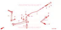 PEDAL/BRACO DA PARTIDA POR REV. para Honda CRF 50 2008
