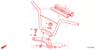 PUNHO GUIADOR/PONTE SUPERIOR (2) para Honda CRF 50 2008
