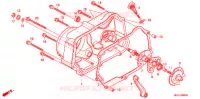TAMPA CARTER DIREITA para Honda CRF 50 2008