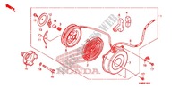 ARRANCADOR RETRACTIL para Honda TRX 250 FOURTRAX RECON Electric Shift 2013