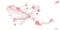 LUZ TRASEIRA(2) para Honda CBR 250 R ABS TRICOLORE 2012