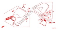 ASSENTO SIMPLES(2) para Honda CROSSRUNNER 800 2015