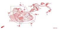 FAROL para Honda WAVE 110 front brake disk 2013