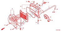 TAMPA FRENTE/FILTRO AR para Honda WAVE 110 disque frein avant 2012