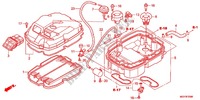 TAMPA FRENTE/FILTRO AR para Honda CROSSRUNNER 800 WHITE 2012